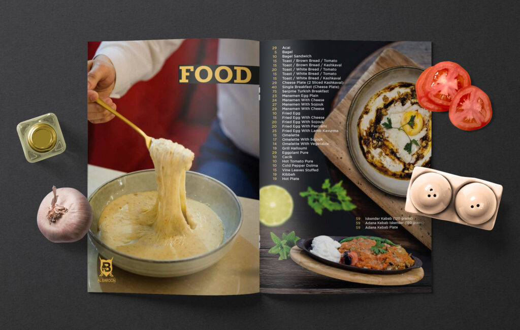 02_Brochure and Catalog Mockup_Open_Top View copy