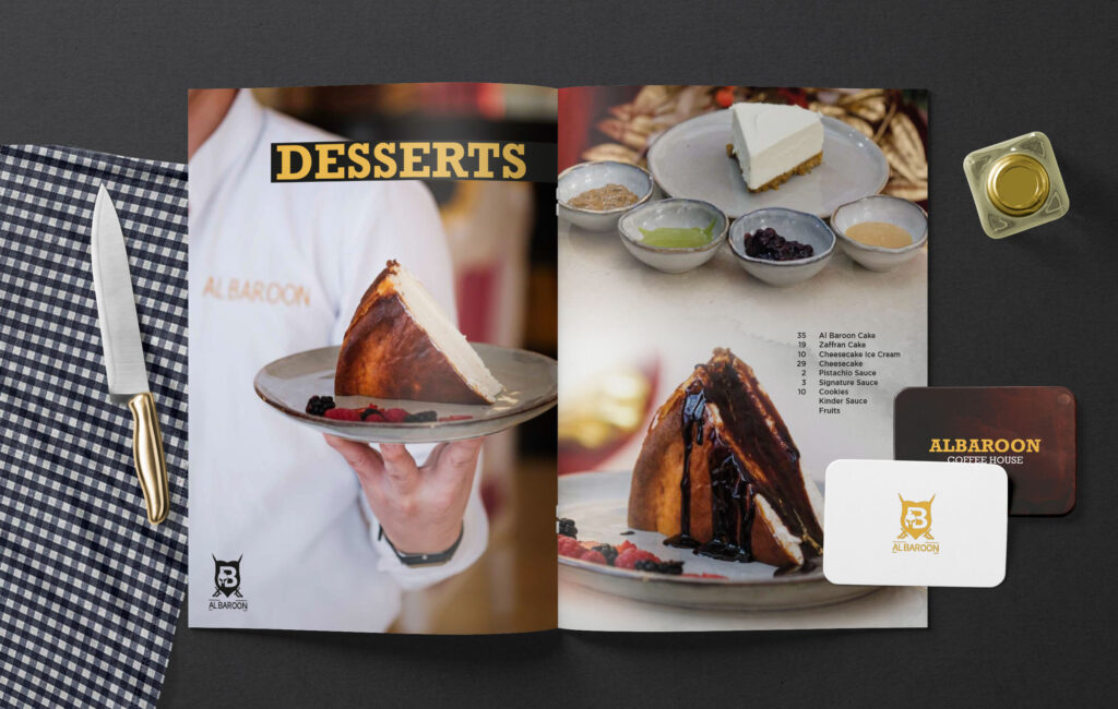 03_Brochure and Catalog Mockup_Open_Top View copy